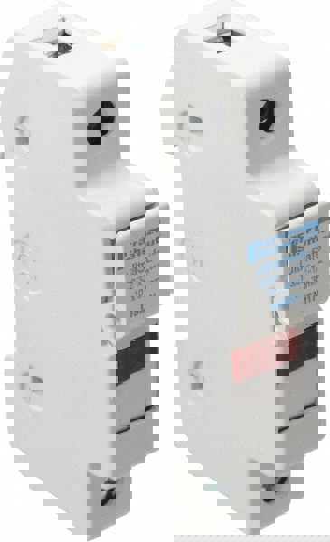 1 Pole, 600 VDC and 600 VAC, 30 Amp, DIN Rail Mount Fuse Holder